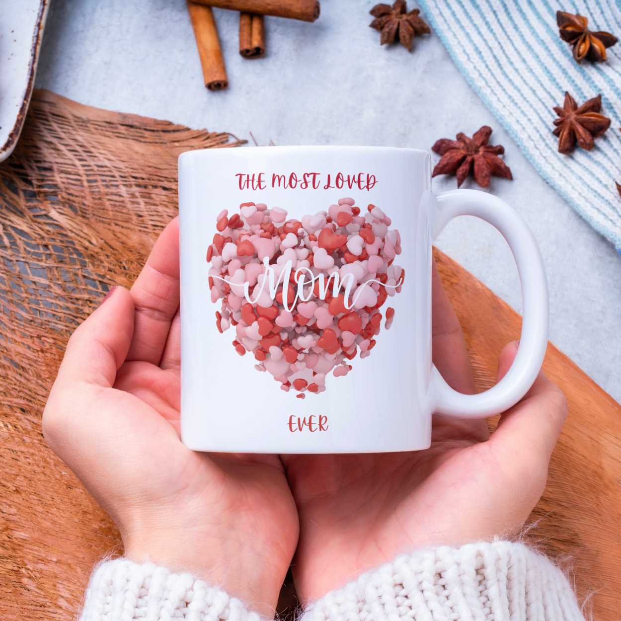 Inspirational mugs gift for mom