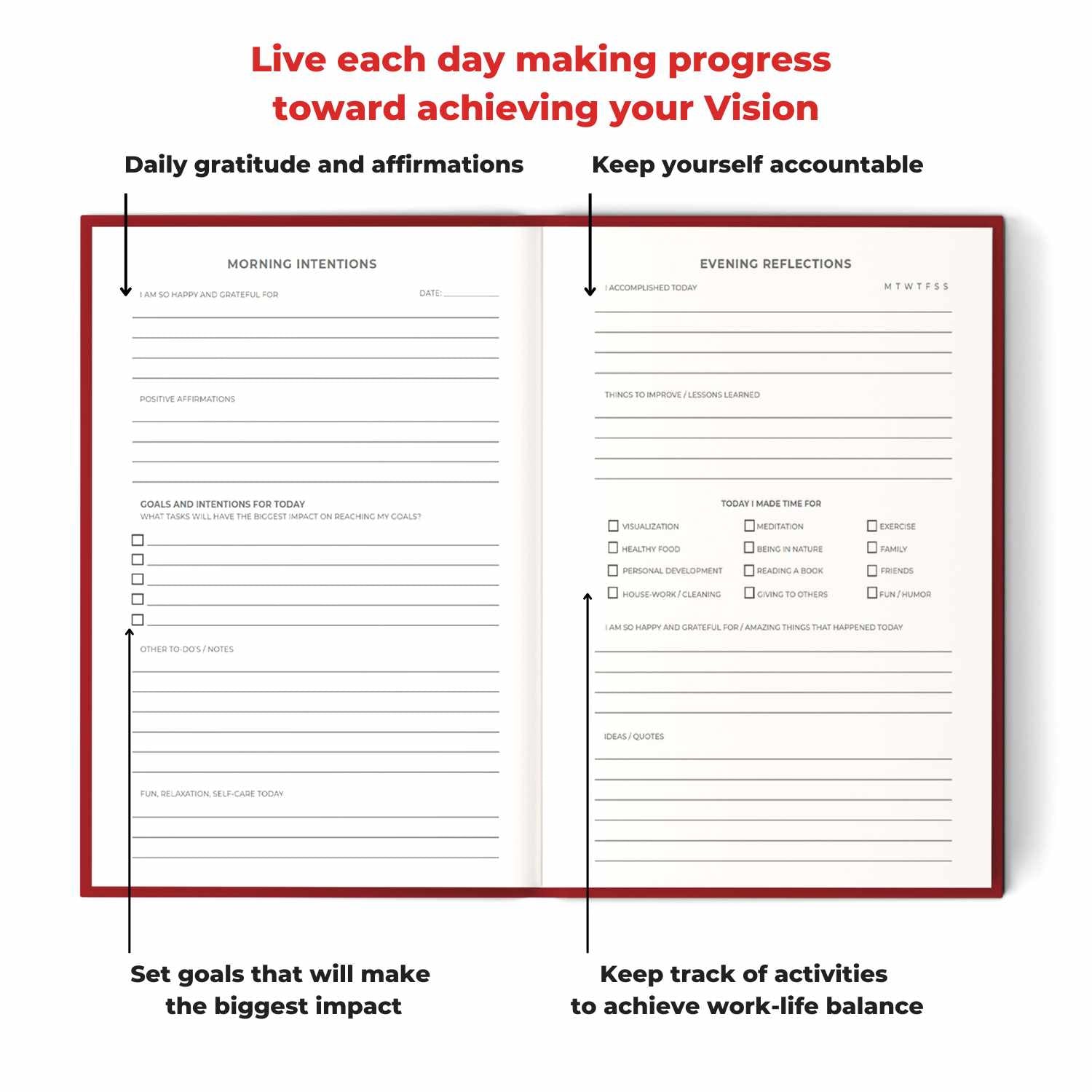 Success Planner and Gratitude Journal | Success Acceleration