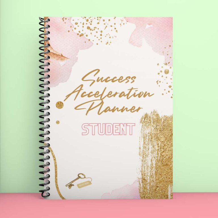 Student Success Planner - Daily, Weekly, Monthly Goal Planner for