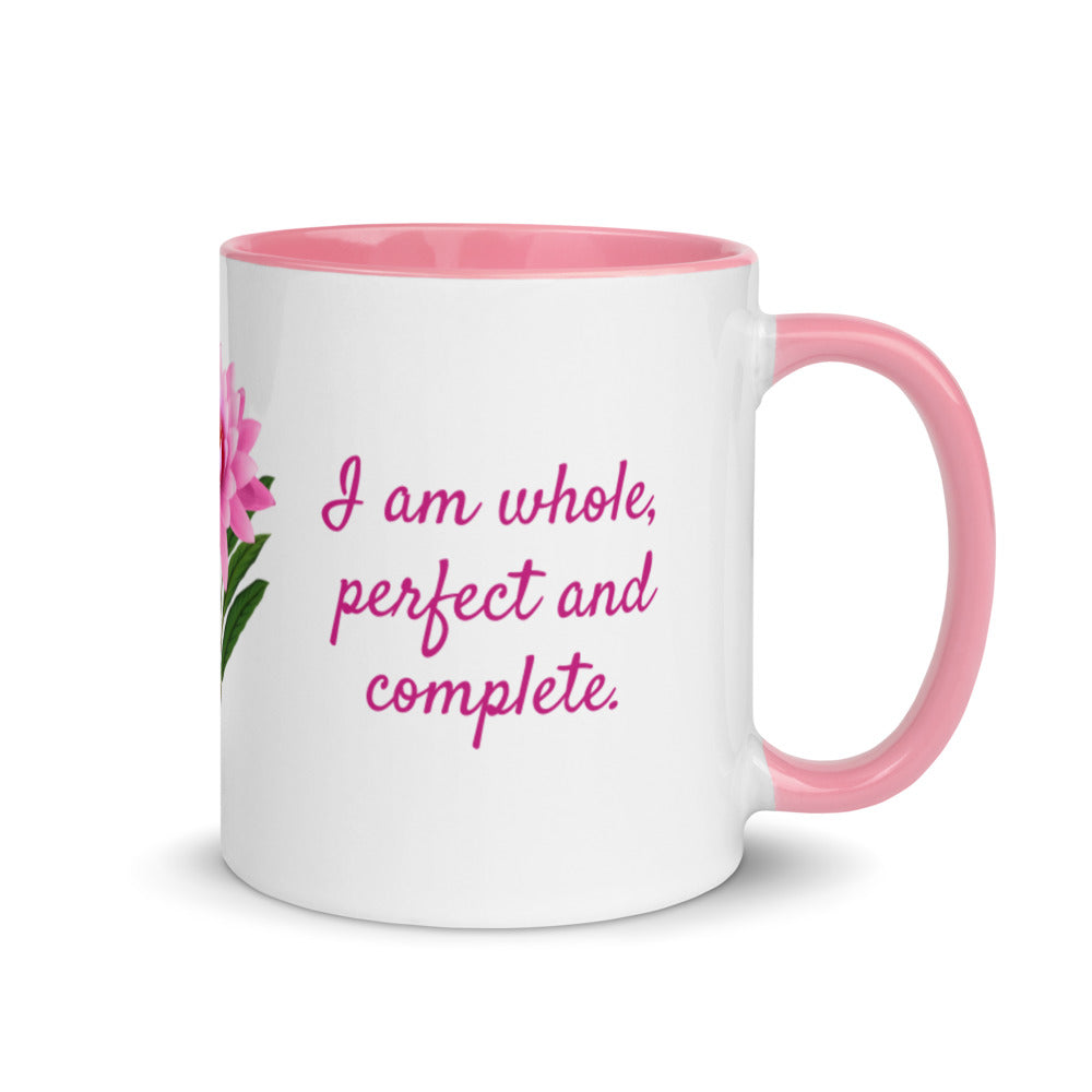 I AM Whole Perfect and Complete - Motivational Mug | Affirmations Mug Success Acceleration Tools