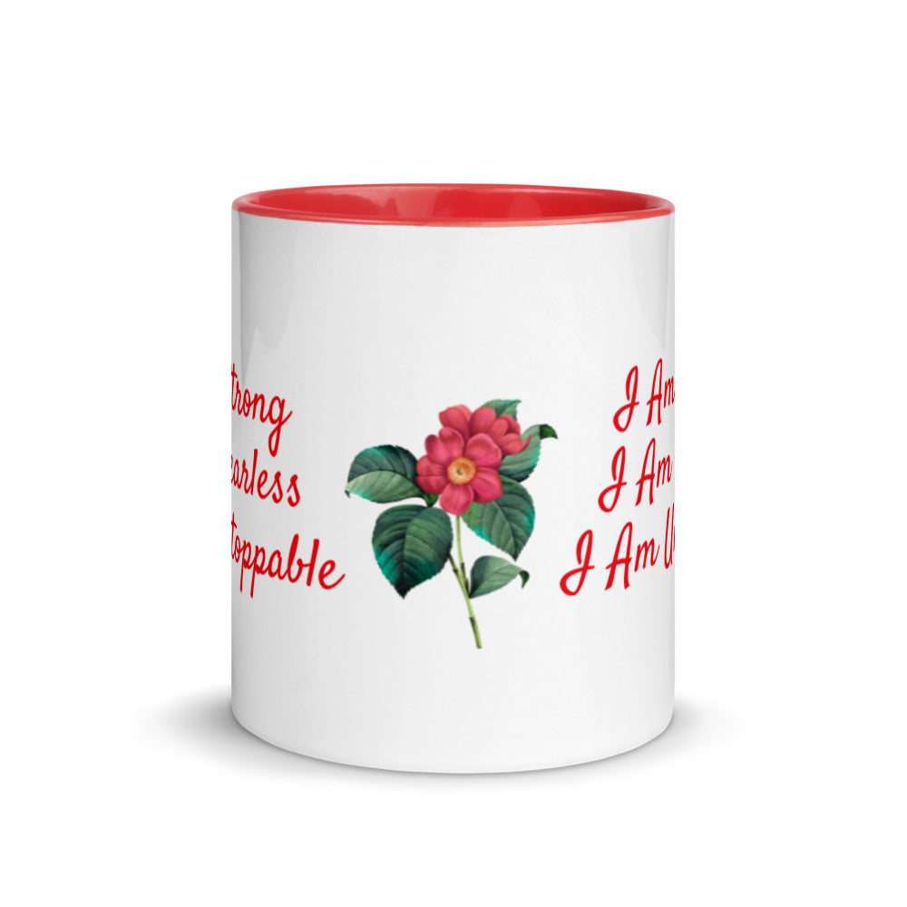 I Am Strong I Am Fearless I Am Unstoppable - Affirmation Mug Success Acceleration Tools