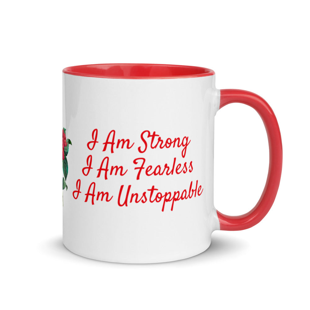 I Am Strong I Am Fearless I Am Unstoppable - Affirmation Mug Success Acceleration Tools