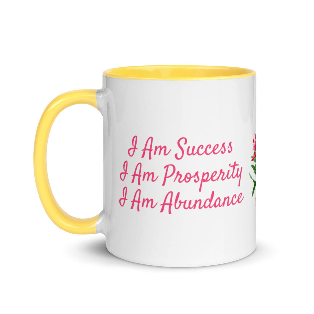 I Am Success I Am Prosperity I Am Abundance - Affirmation Mug Success Acceleration Tools