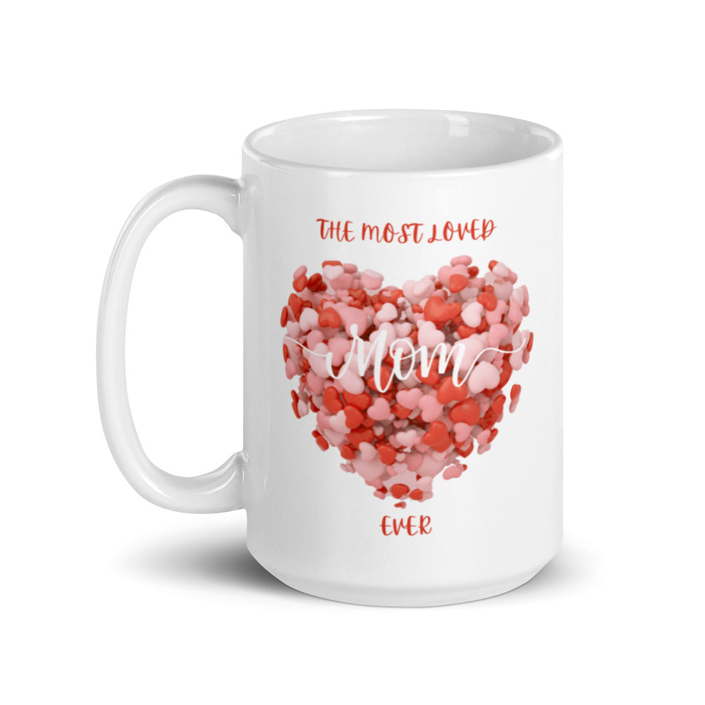 Heart Most Loved Mamaw Coffee Mug